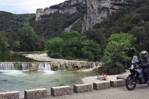 Motorrad-Reise durch die Cevennen in Frankreich