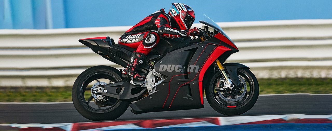 Ducati präsentiert die MotoE-Rennmaschine für 2023!