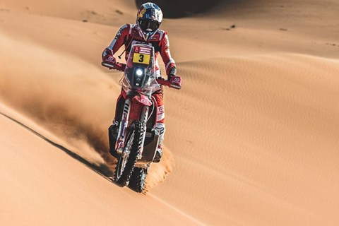 Rallye Dakar 8. Etappe - Sunderland und Walkner brillieren