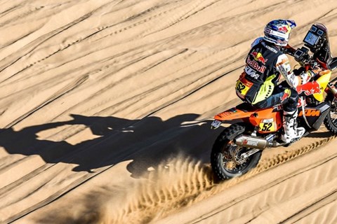 Gesamtführung für Walkner, Honda holt 9. Etappe Dakar Rally 2022