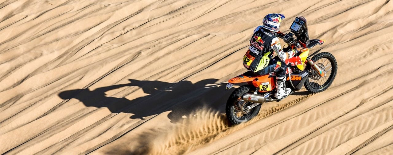Gesamtführung für Walkner, Honda holt 9. Etappe Dakar Rally 2022