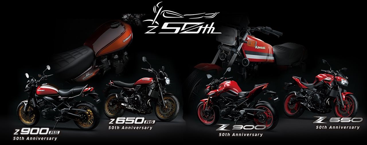 Gewinne eine neue Kawasaki Z900RS 50th Anniversary Edition