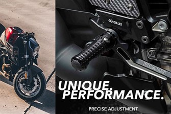 Gilles entwickeln Fußrastenanlage für die Brabus 1300R Gilles entwickeln Fußrastenanlage für die Brabus 1300R