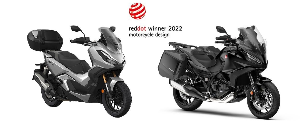 Red Dot Design Awards für Hondas NT1100 und ADV350