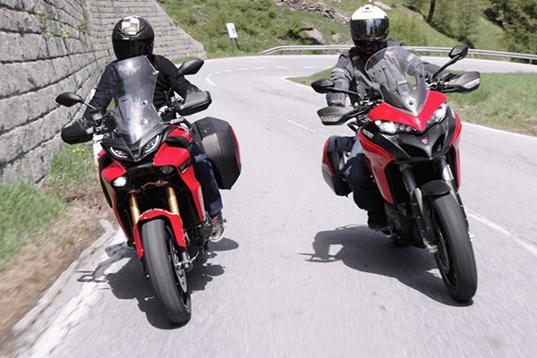 Yamaha Tracer 9 GT vs. Ducati Multistrada V2 S 2022