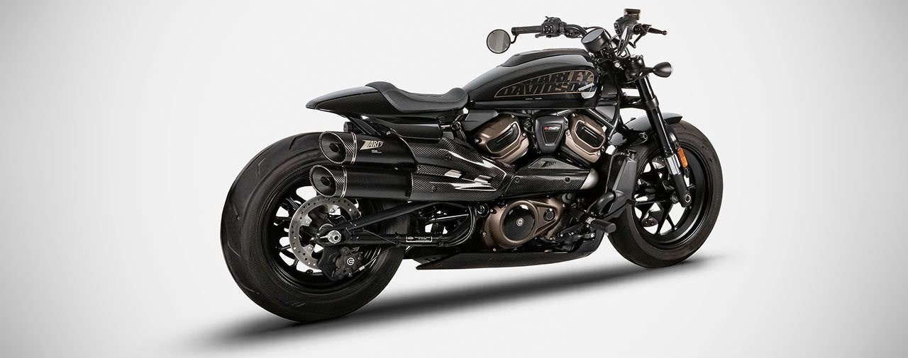 Zard Komplettanlage für die Harley-Davidson Sportster S (ab 2021)