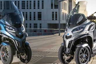 Piaggio präsentiert den neuen MP3-Roller Piaggio präsentiert den neuen MP3-Roller