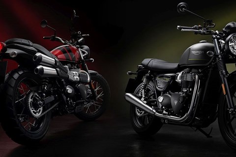 Triumph Speed Twin 900 und Scrambler 900 NEU 2023