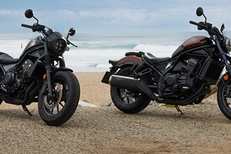 Honda Rebel 500 und Rebel 1100 Vergleich Honda Rebel 500 und Rebel 1100 Vergleich