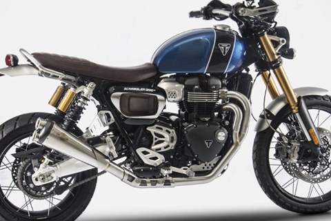 Zard Auspuff-Kits für die Triumph Scrambler 1200 XC