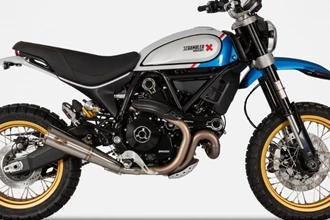 Zard Auspuffanlage für die Ducati Scrambler 800 Desert Sled Zard Auspuffanlage für die Ducati Scrambler 800 Desert Sled