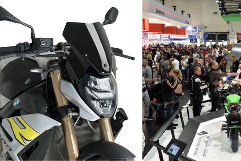 Hornig auf der Intermot 2022 & neue Sportscheibe für BMW S1000R