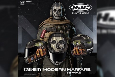 Gamer aufgepasst! Neuer HJC RPHA 11 Ghost Call of Duty Helm