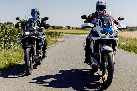 Honda Africa Twin DCT 2016 vs. 2022