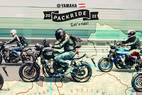 Yamaha Packride 2022 - die Tour durch Österreich
