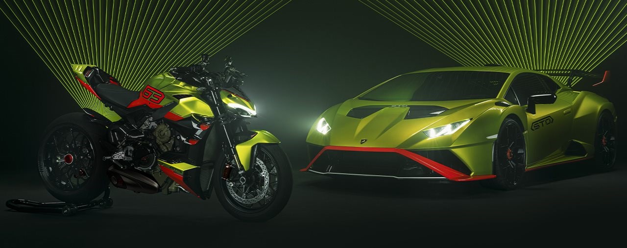 Ducati präsentiert neue Lamborghini Streetfighter V4 Modelle