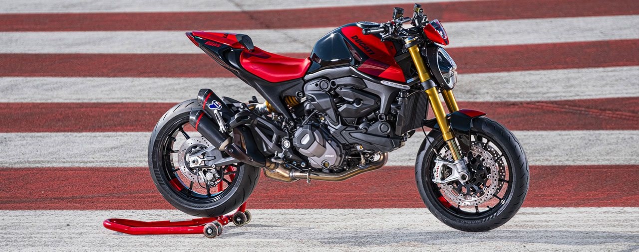 Neue Ducati Monster SP 2023 - das Naked Bike noch sportlicher!