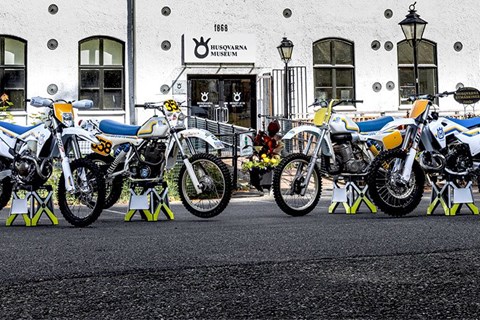 Husqvarna Heritage Motocross- und Enduro-Modelle 2023