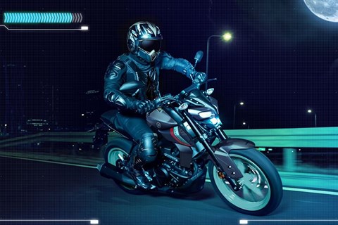 Yamaha MT-125 mit Farb-TFT-Display und Traktionskontrolle 2023!