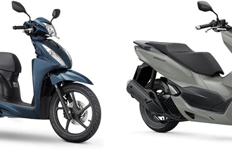 Honda PCX 125 und Vision 110 2023 Honda PCX 125 und Vision 110 2023