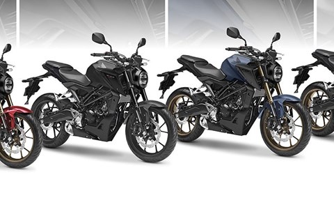 Honda CB125R 2023 mit optischen Updates