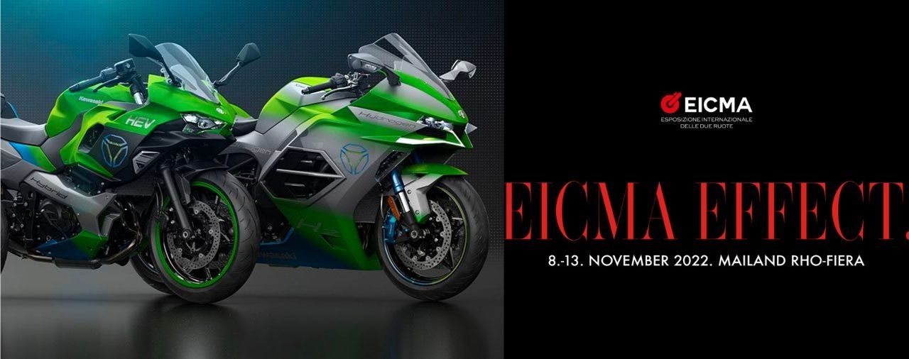 Kawasaki präsentiert Hybridmotorrad auf der EICMA 2022
