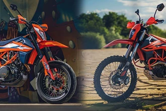 KTM 690 SMC R und 690 Enduro R 2023 KTM 690 SMC R und 690 Enduro R 2023