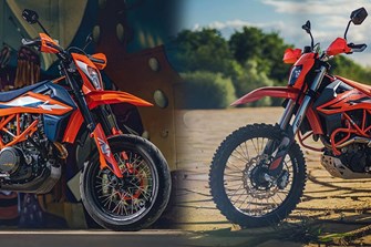 KTM 690 SMC R und 690 Enduro R 2023 KTM 690 SMC R und 690 Enduro R 2023