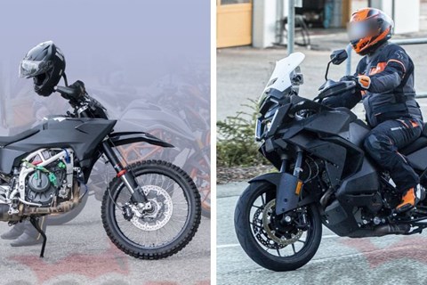 KTM Adventure Erlkönige 2024 - 390 Enduro, Super Adventure SMC