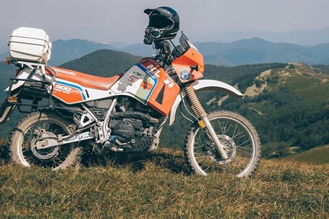 Kawasaki KLR 500 1988 Erfahrungsbericht nach Rallye-Einsatz