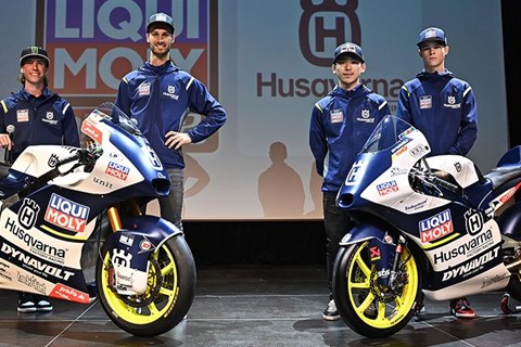 Husqvarna präsentiert Moto2 und Moto3 Teams 2023