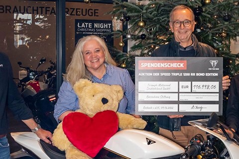 Triumph spendet über 116.000 Euro an Bärenherz Stiftung 
