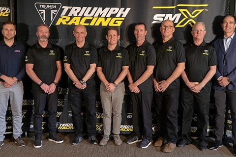 Triumph mit neuem US-Team bei der SuperMotocross-WM