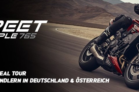 Neue Triumph Street Triple Modelle kennenlernen Neue Triumph Street Triple Modelle kennenlernen