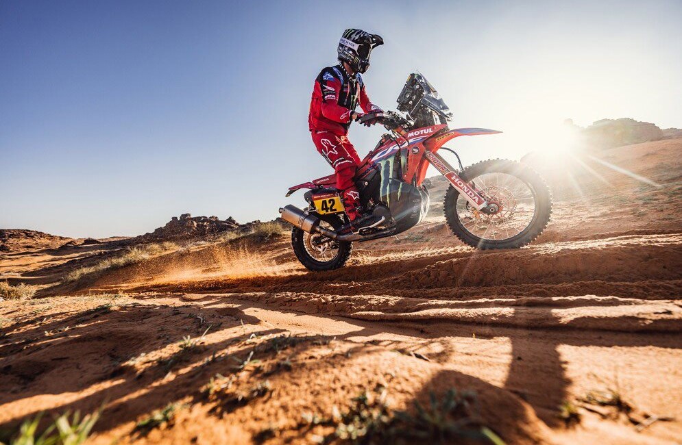 Doppelsieg für Honda auf der fünften Etappe der Rallye Dakar 2023