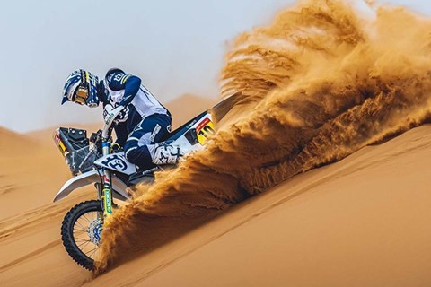 Skyler Howes führt wieder bei der Rallye Dakar 2023