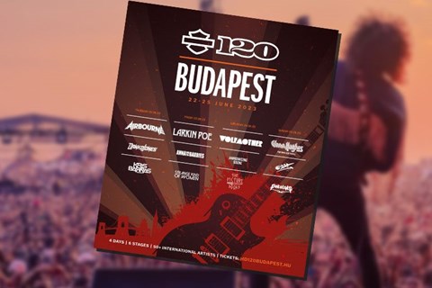 Harley-Davidson European 120th Anniversary Festival in Budapest