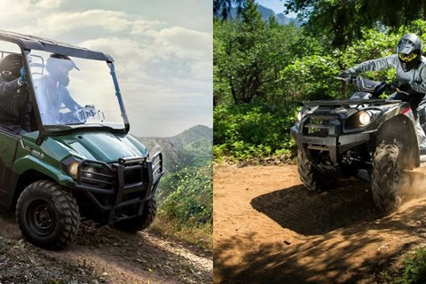 ATVs und 4x4 Kawasaki-Modelle wieder in Deutschland erhältlich