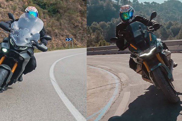 Moto Guzzi V100 Mandello S vs. Yamaha Tracer 9 GT Test 2023