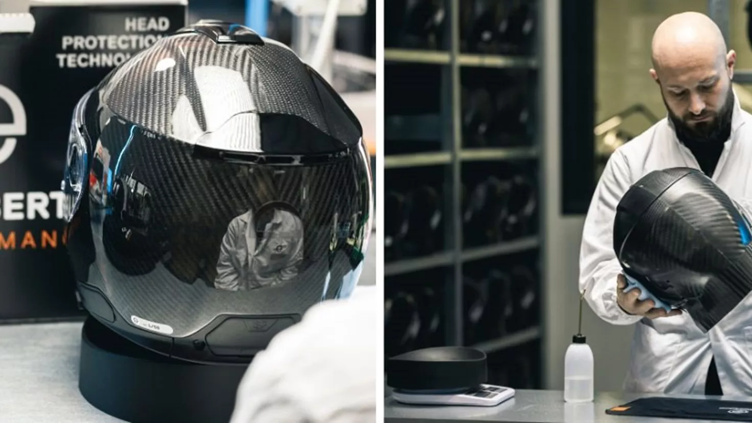 Schuberth presents first carbon helmet