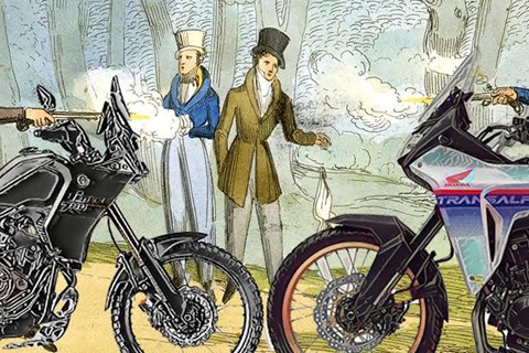 Honda XL750 Transalp vs. Yamaha Ténéré 700 Vergleich & Test 2023