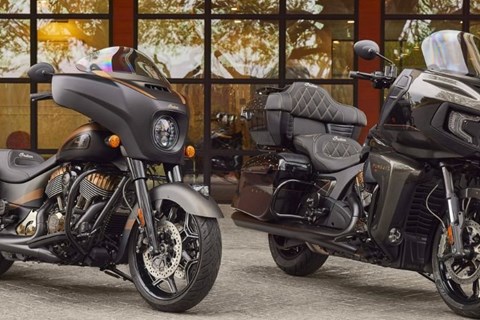 Indian präsentiert die Pursuit Elite und die neue Chieftain Elite