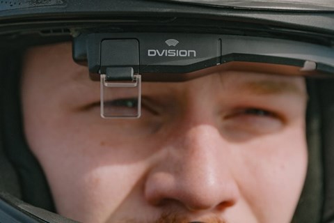 Head-Up-Display für den Motorrad-Helm im Test - Tilsberk DVision