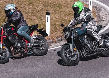 Honda Hornet 750 vs. Honda CB1000R Black Edition Vergleich 2023 Honda Hornet 750 vs. Honda CB1000R Black Edition Vergleich 2023