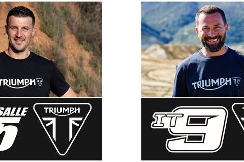 Die Triumph Testrides für die Motocross-WM 2024