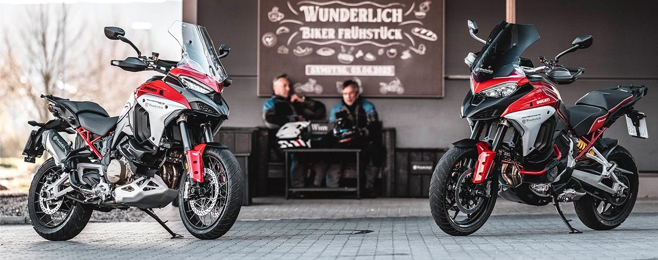Wunderlich Anfahrt 2023 - edle Teile für edle Ducatis!