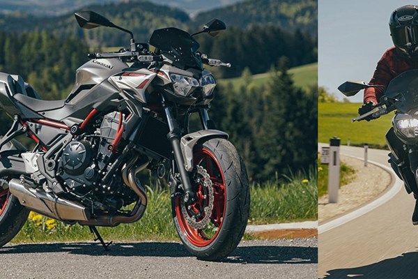 Kawasaki Z650 Vergleichstest 2023 - Sieben auf einen Streich!