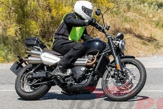 Triumph Scrambler 1200 2024 - Erlkönig gesichtet! Triumph Scrambler 1200 2024 - Erlkönig gesichtet!