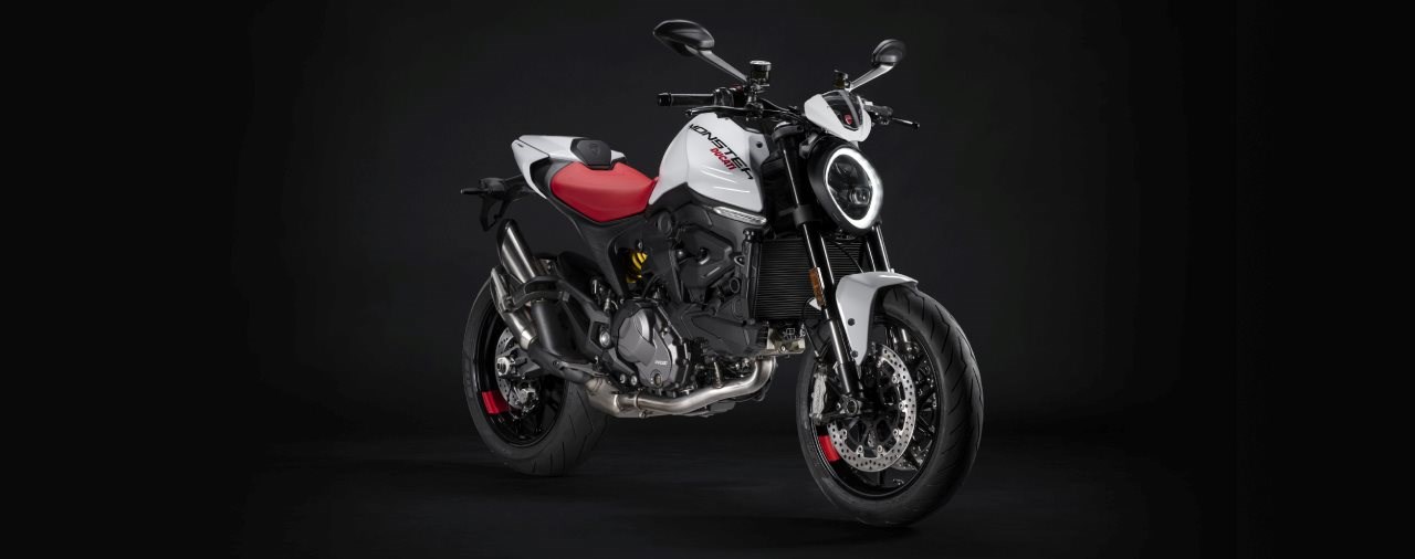Ducati Monster 2024 erstrahlt nun auch in Weiß!