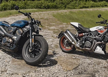 Harley-Davidson Sportster S vs. Indian FTR Sport im Test  Harley-Davidson Sportster S vs. Indian FTR Sport im Test